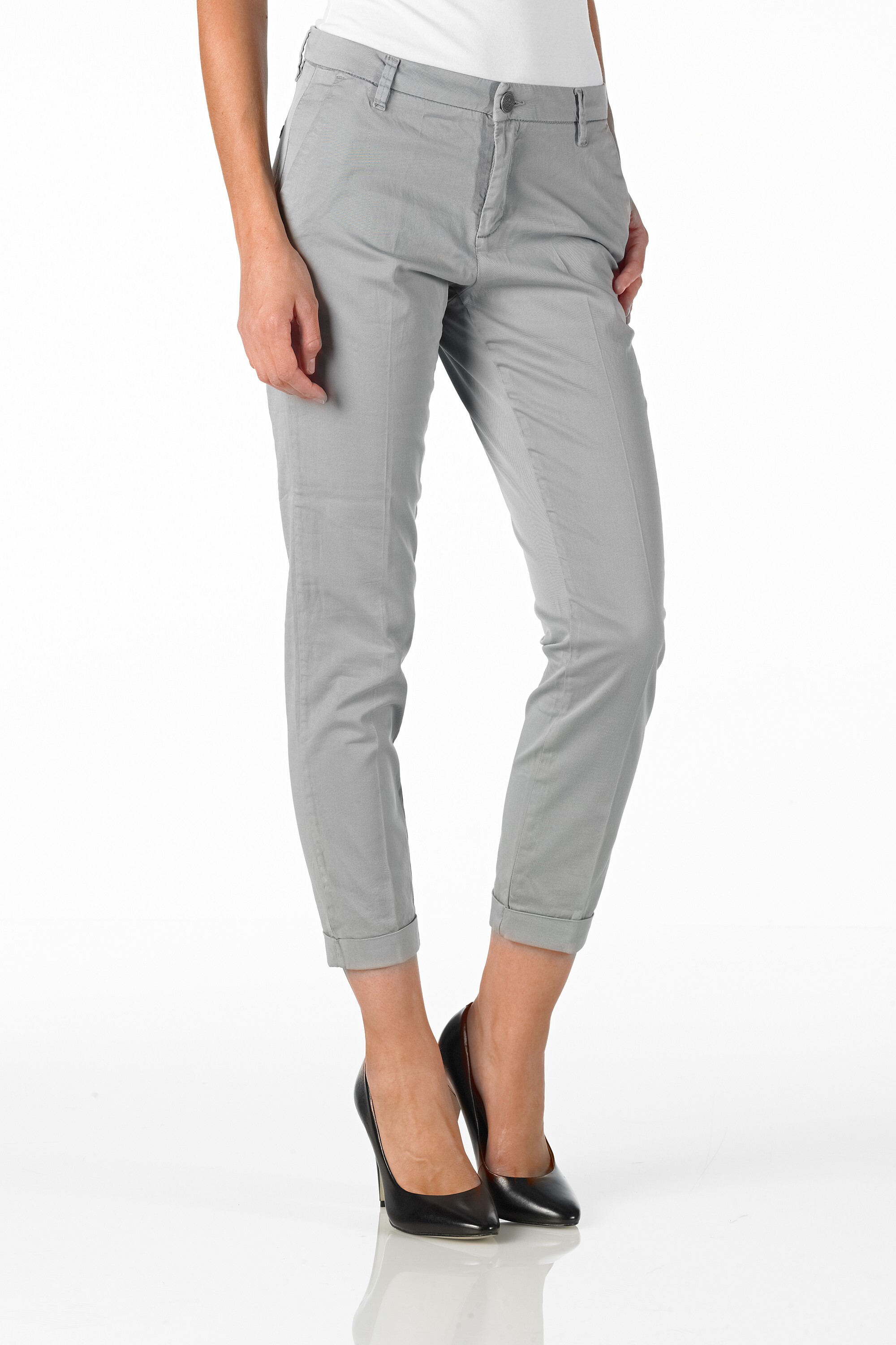 Lea - Chino (Stone Grey)