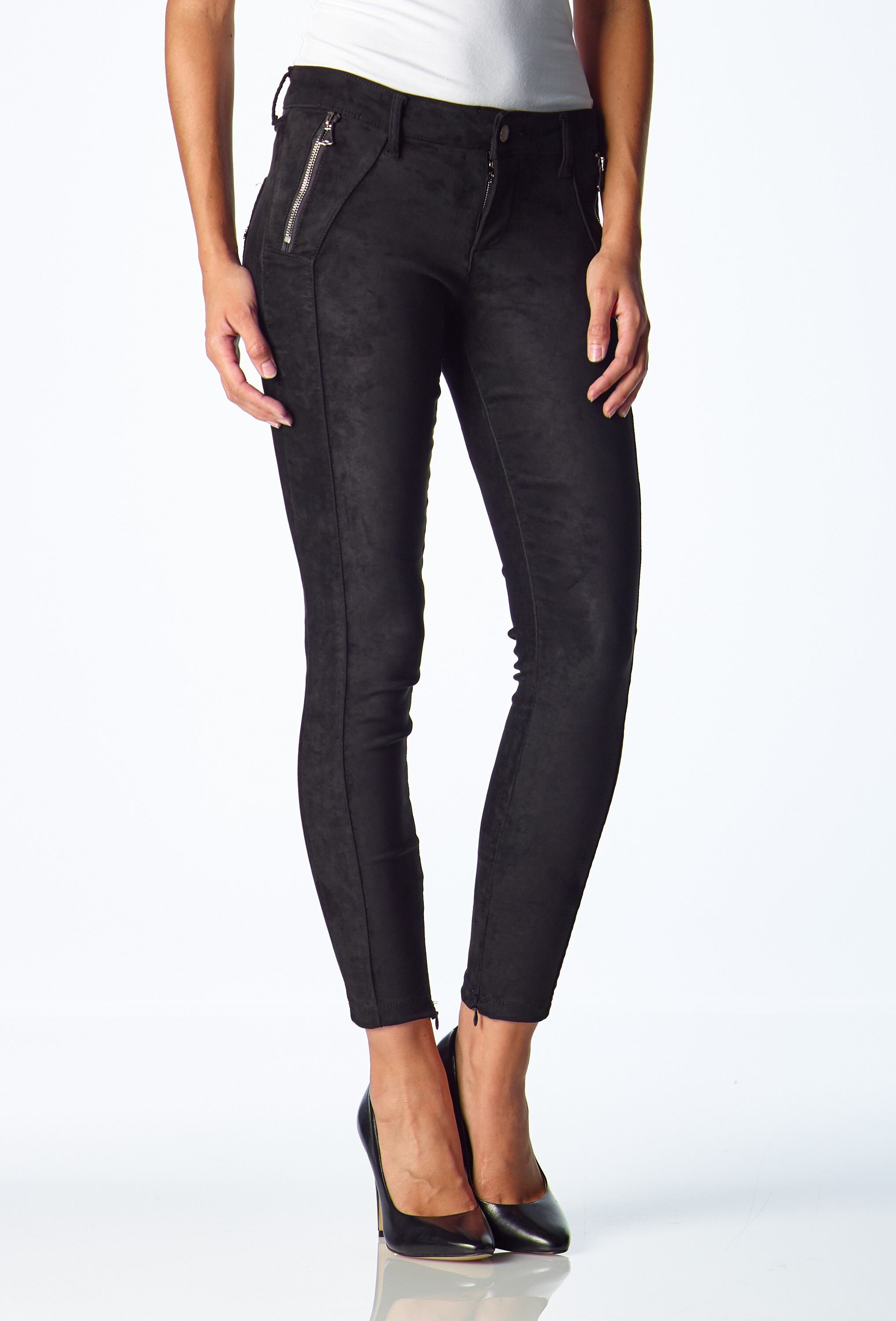 Bonita velour stretch black