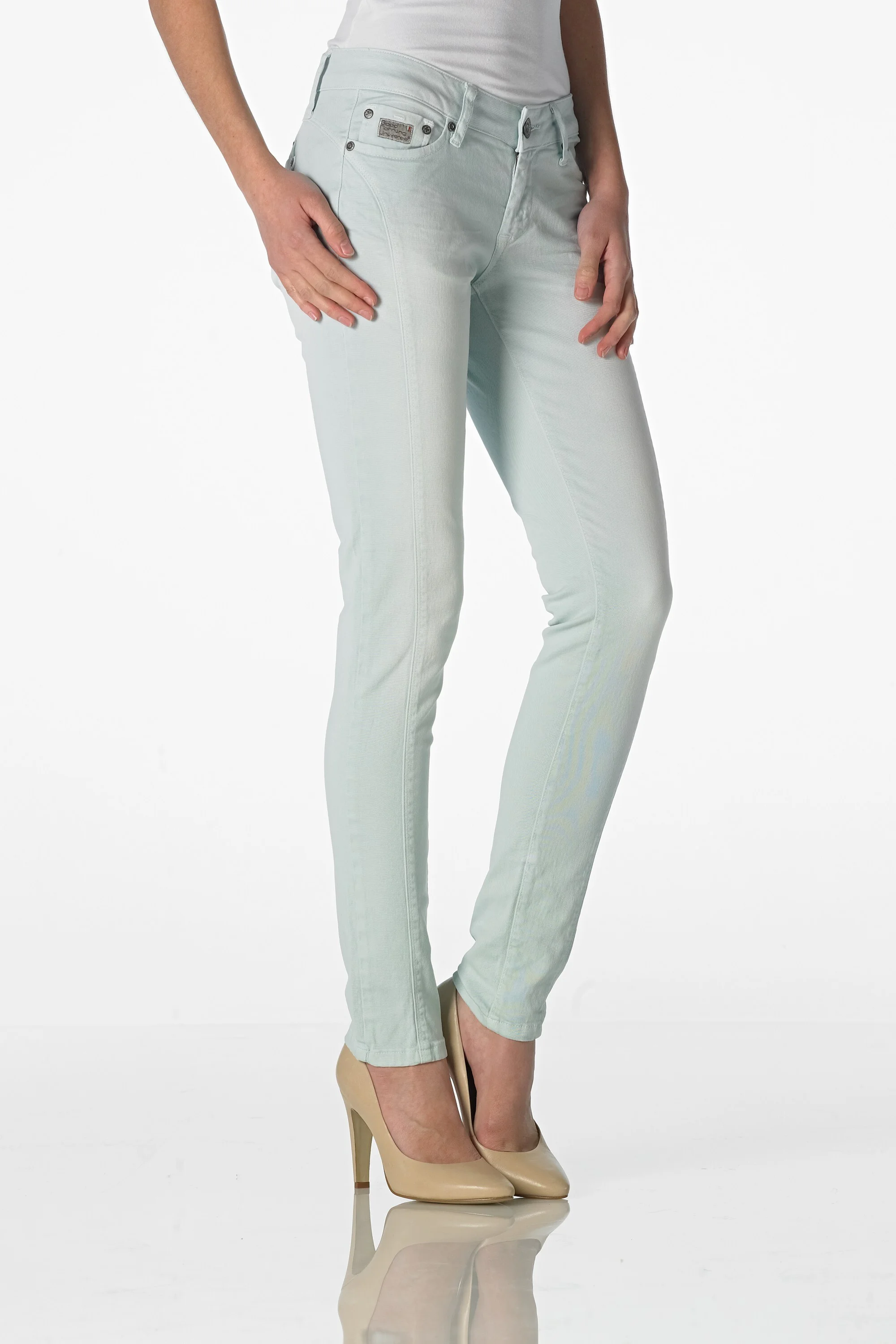 Gina - Superslim (Chalk Wash Soft Mint)