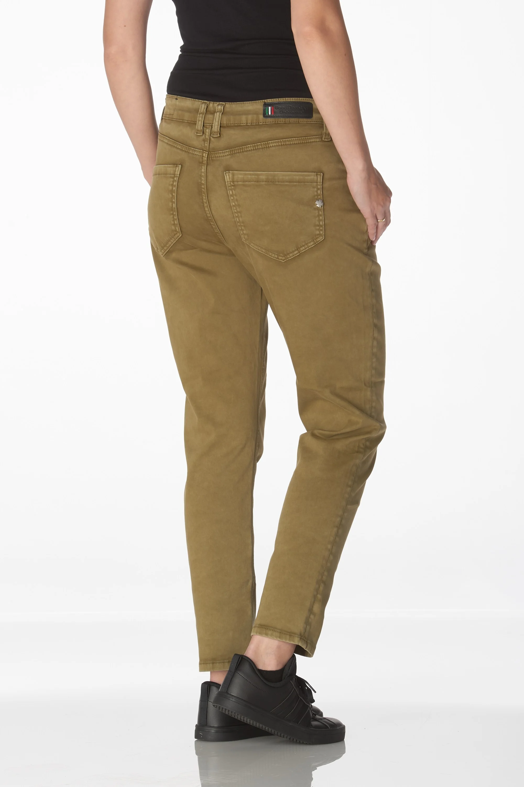 Mila curved khaki