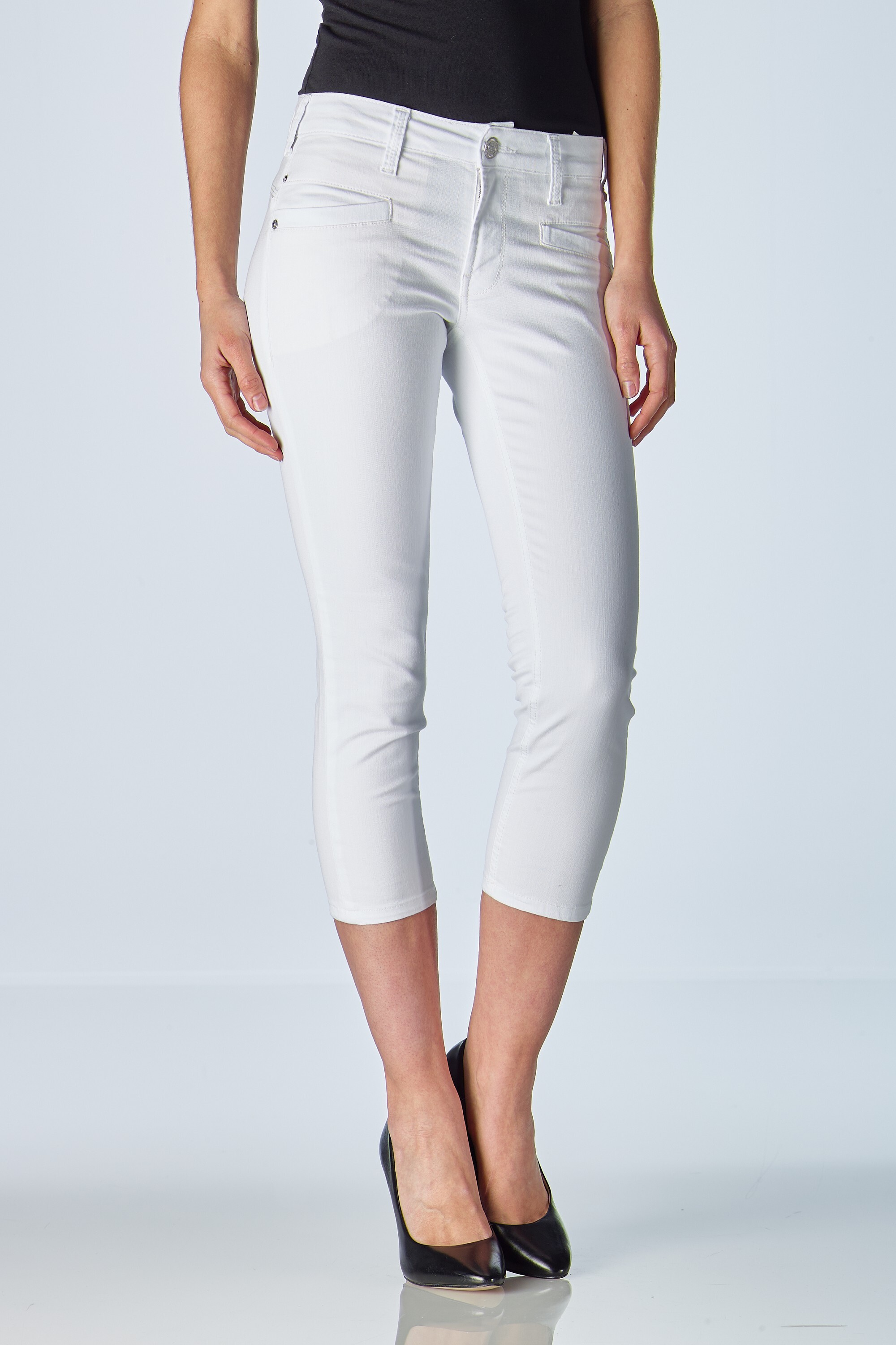 Carla midwaist white