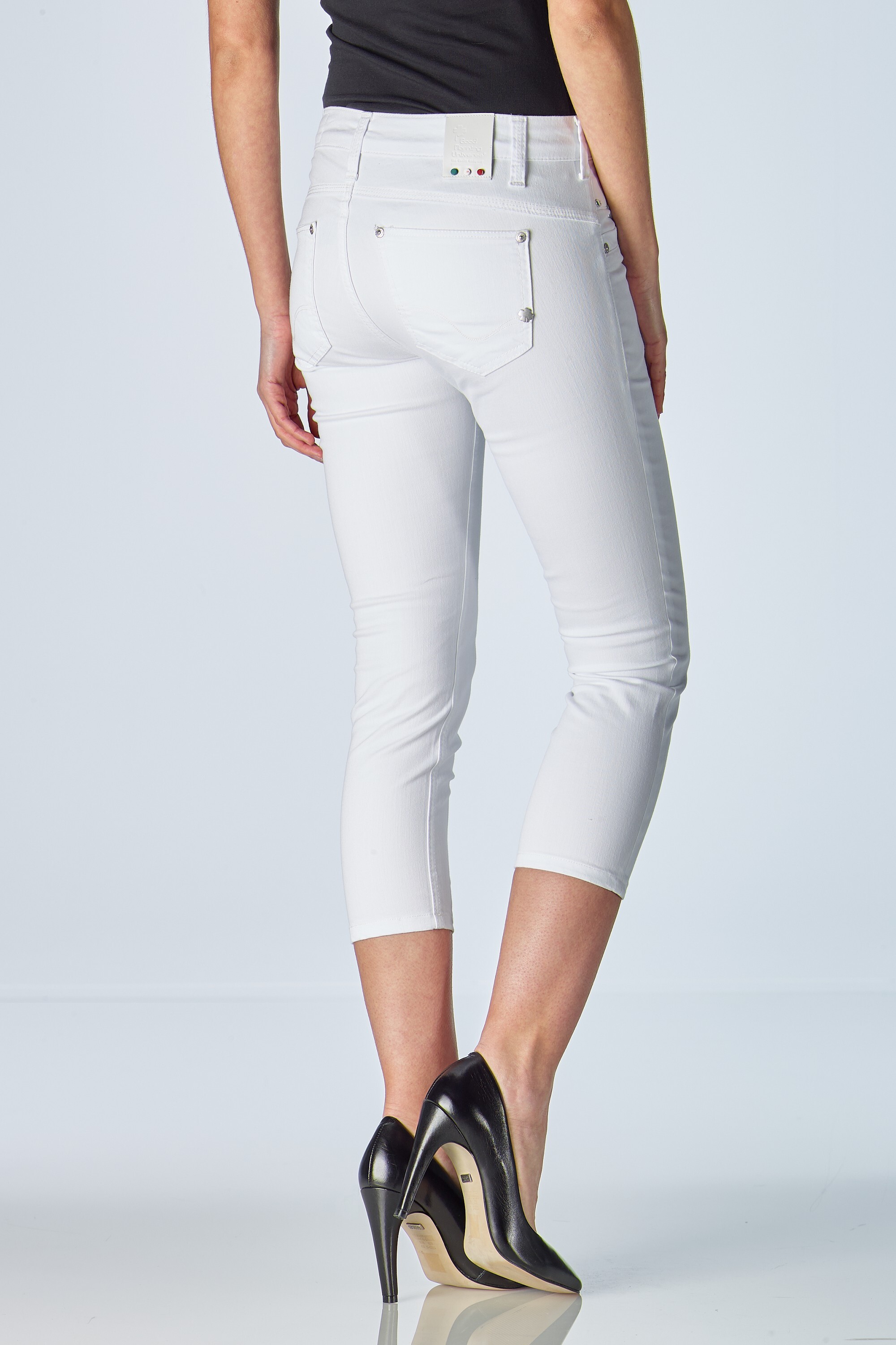 Carla midwaist white