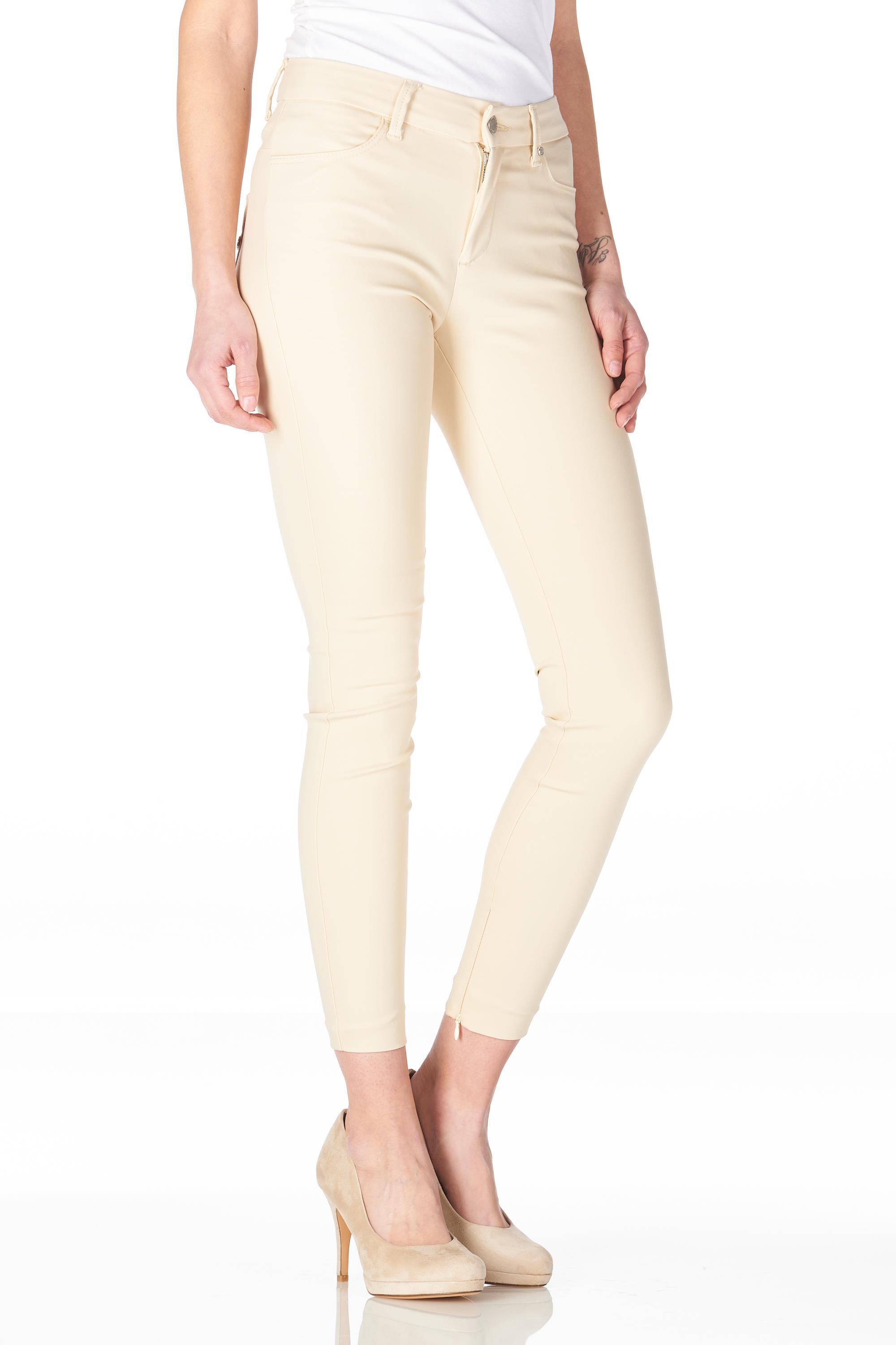 Amara creme (highwaist skinny)