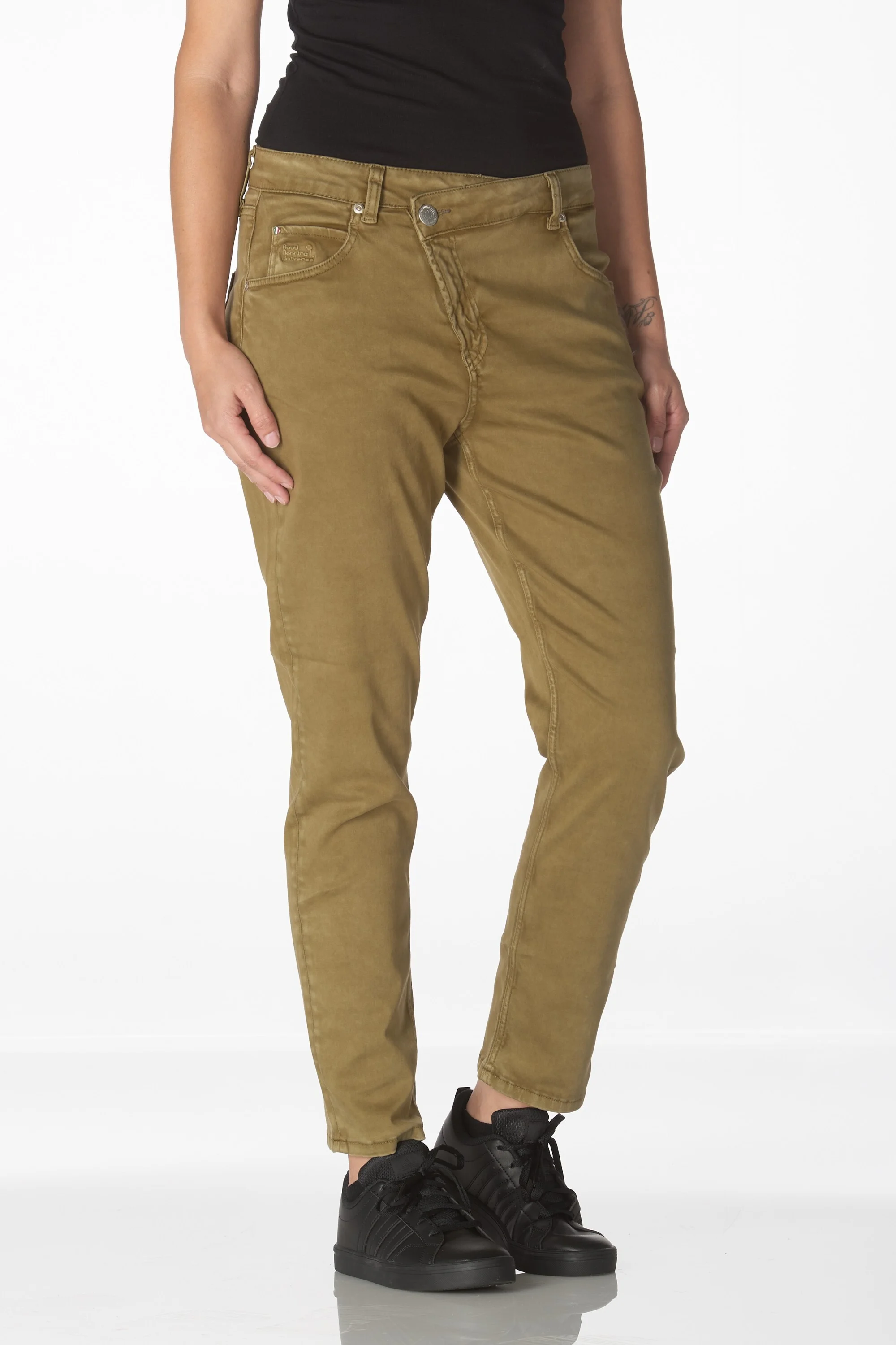 Mila curved khaki